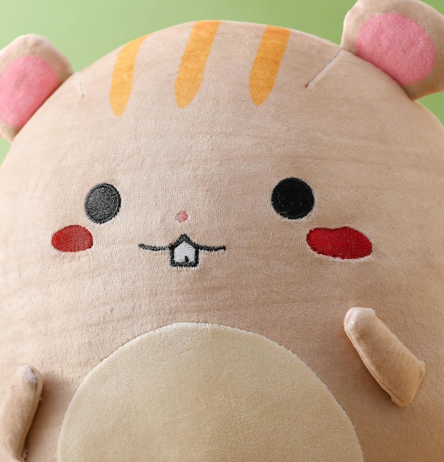 Almohadas de peluche de hámster de 12 pulgadas para niños, peluches kawaii, lindo peluche fácil de limpiar