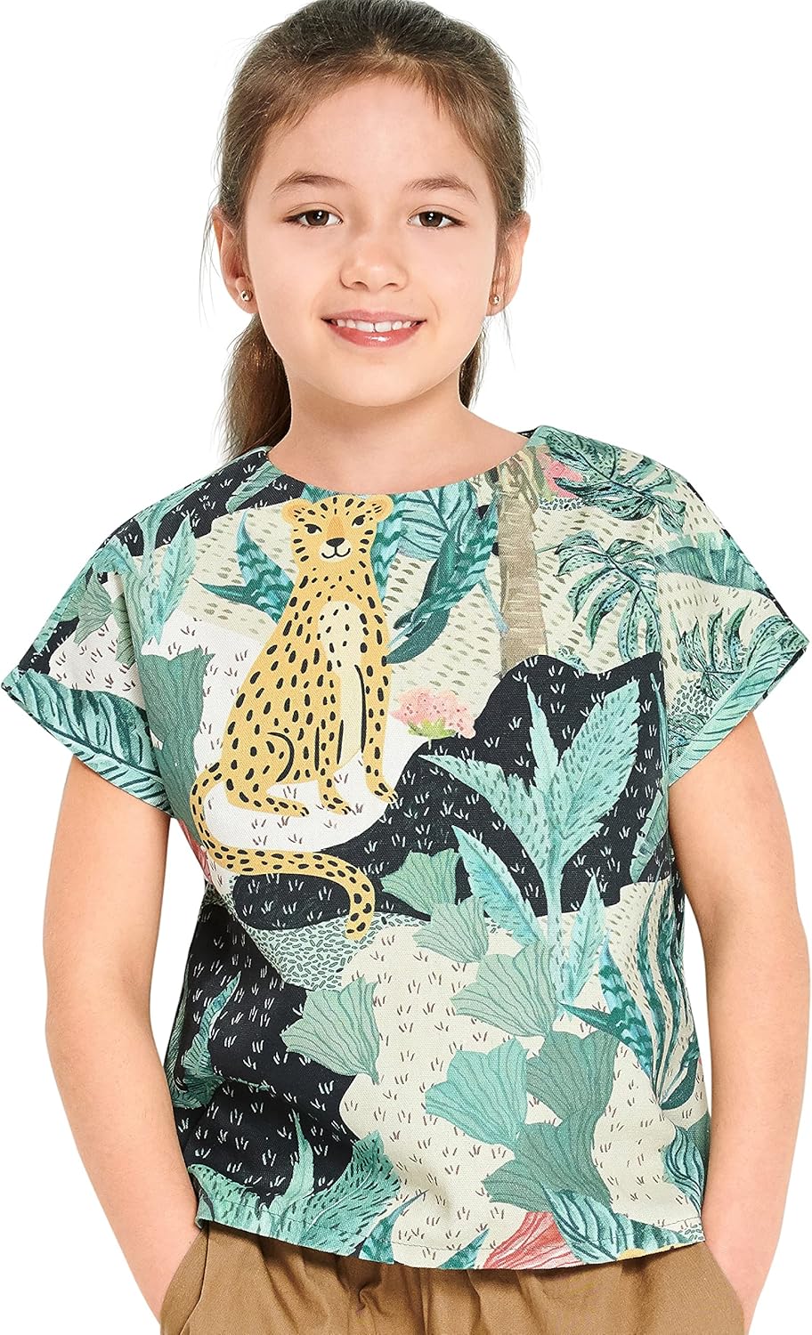 Burda Style Easy – Vestido sin mangas y camiseta para niños, código 9282, kit de patrón de costura, tallas 4-10, multicolor