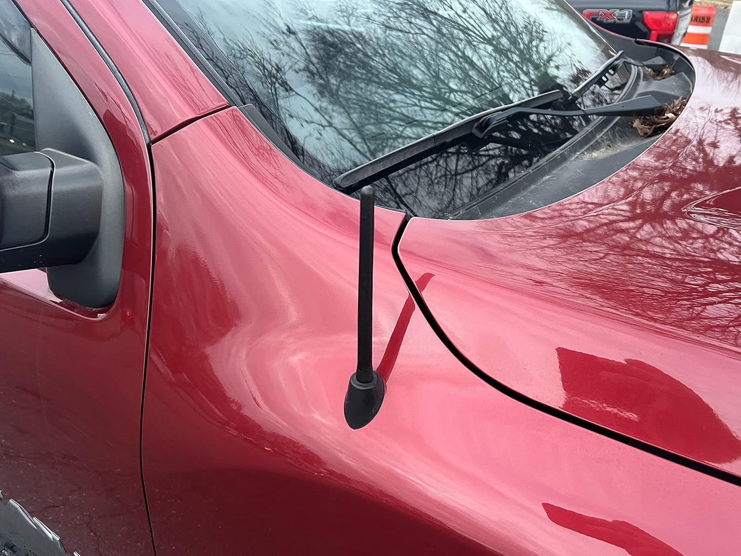 Mástil de antena de 6 34 pulgadas negro para Nissan Titan (2004-2021)  Antena de camioneta premium altamente duradera  Antena de radio a prueba de