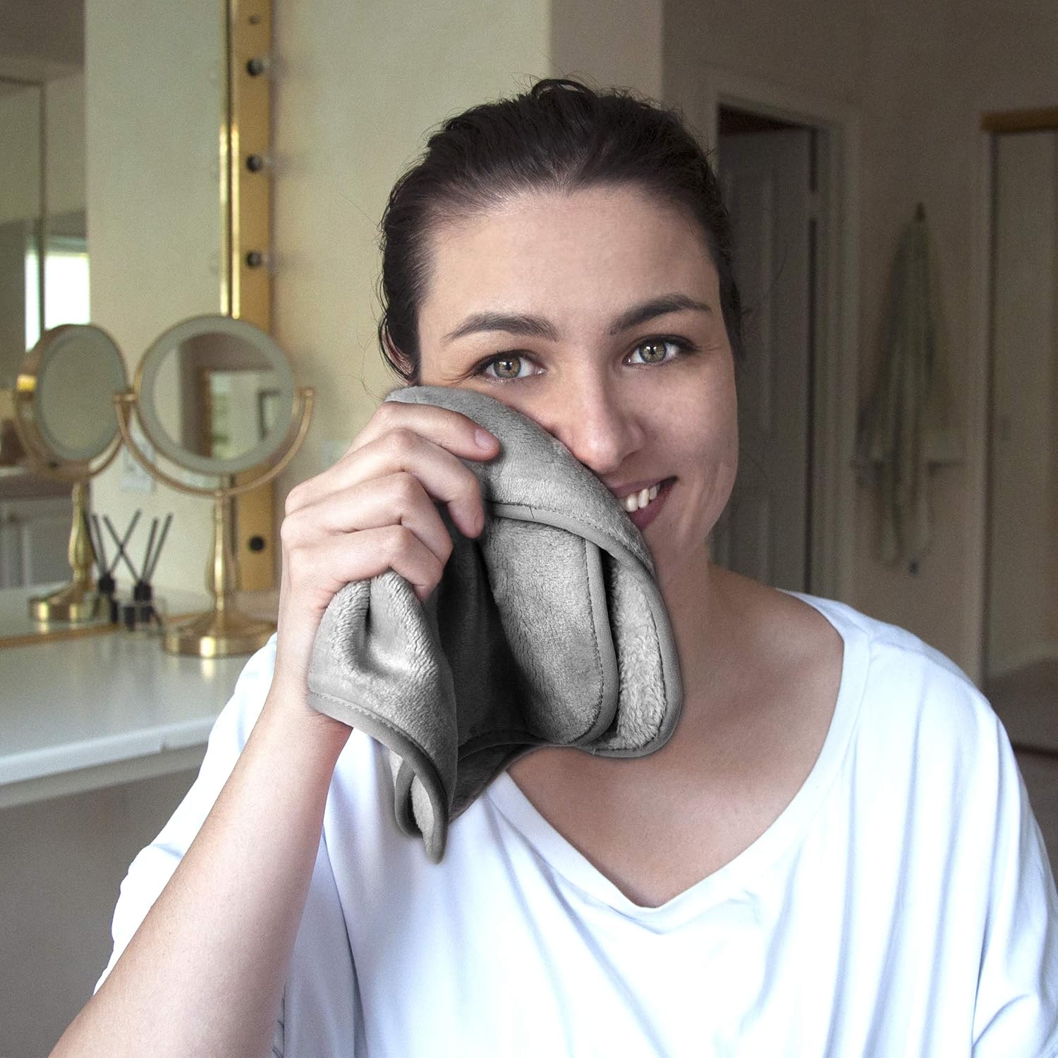 Paños suaves y suaves de limpieza de la cara del retiro del maquillaje de la belleza de Eurow para todos los tipos de piel