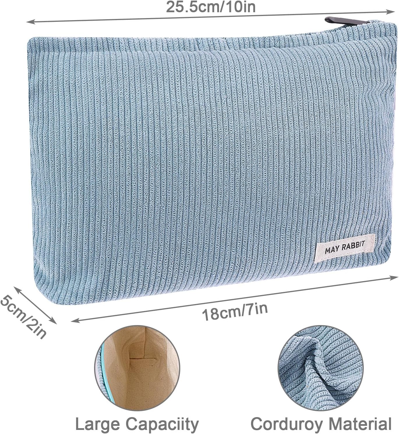 Thinp Bolsas de cosméticos, Azul, Bolsas de cosméticos