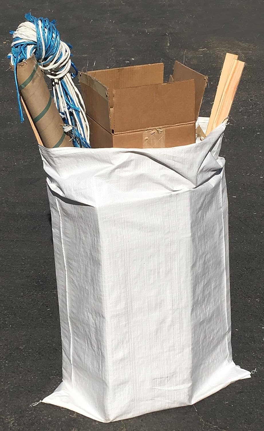 Sandbaggy Sacos de arena grandes – Tamaño 31 “x 45” – Bolsas gruesas para contratistas resistentes, bolsas de basura resistentes, bolsa de basura,