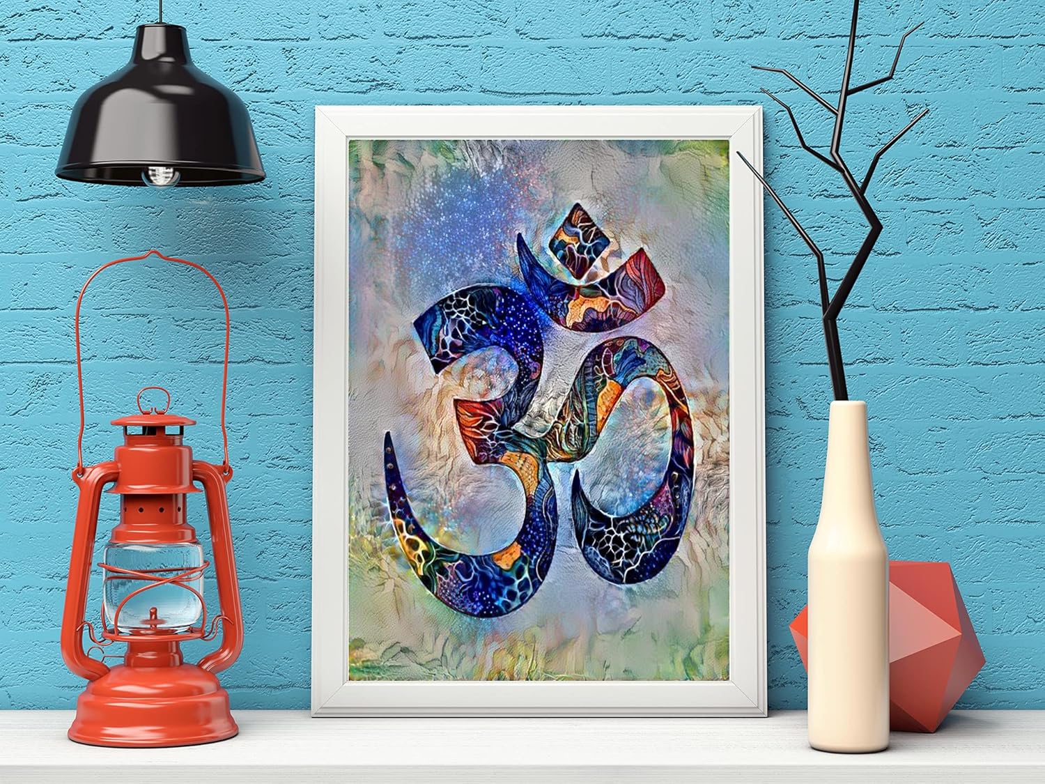 AUM Wall Art, OM Home Decor, zen art, Yoga Decor Yoga art print, Spiritual Art Wall Decor, Meditation Yoga Decor,Yoga gifts
