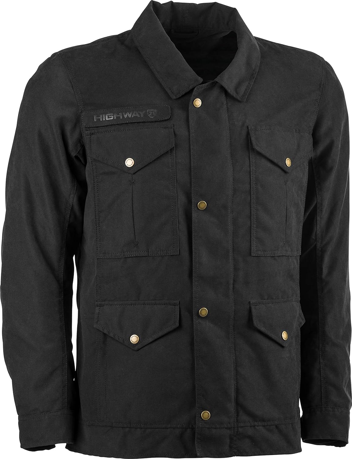 HIGHWAY 21 Winchester – Chaqueta para hombre, equipo de motocicleta de calle, ropa de equitación resistente, carcasa exterior de poliéster y nailon