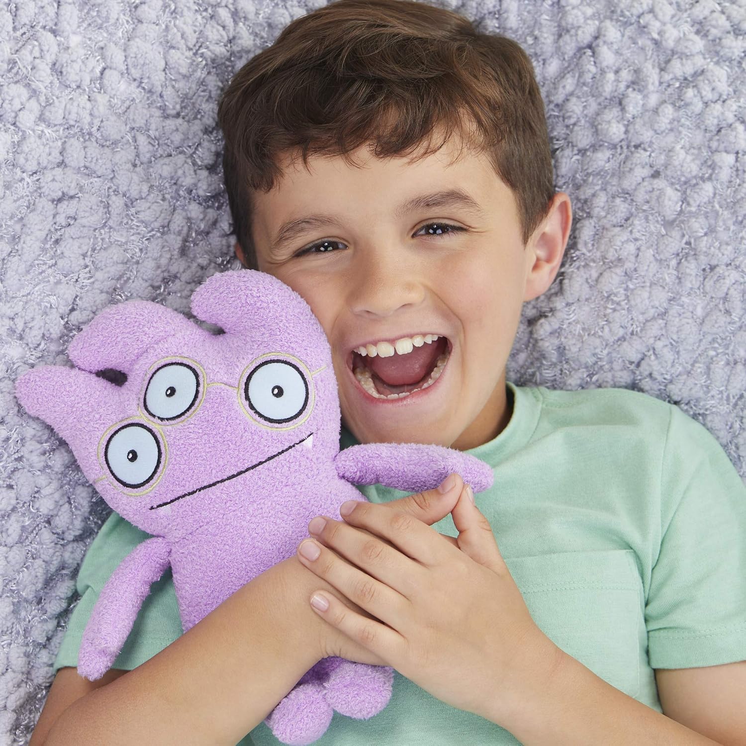 Hasbro Toys Sincerely Uglydolls Hugs & Headstands Wedgehead – Peluche de peluche, inspirado en la película Uglydolls de 7.5 pulgadas de alto
