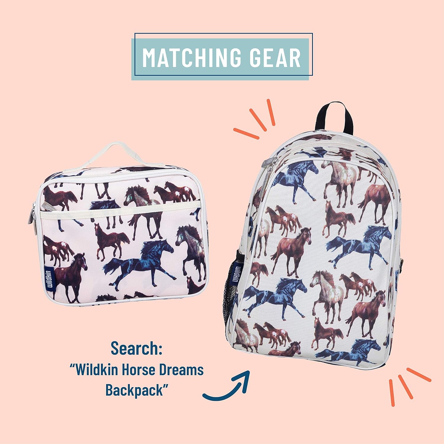 Wildkin Lonchera aislada para niños y niñas, tamaño perfecto para empaquetar aperitivos calientes o fríos para la escuela y los viajes, los patrones