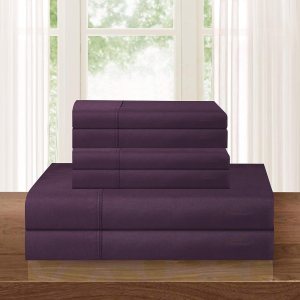 Elegant Comfort – Juego de ropa de cama de lujo, 4 piezas, egipcio de 1500 hilos, calidad de hotel, premium, resistente a las arrugas y a la Elegant Comfort – Juego de ropa de cama de lujo, 4 piezas, egipcio de 1500 hilos, calidad de hotel, premium, resistente a las arrugas y a la