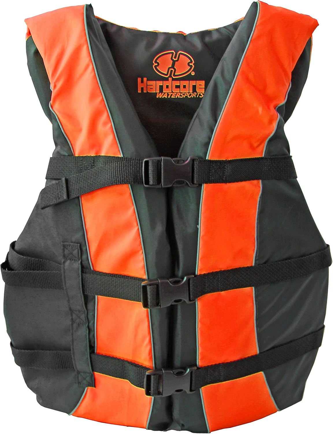 Hardcore – Chaleco salvavidas para adultos, paquete de 3 chalecos salvavidas PFD aprobado por la Guardia Costera tipo III PFD, dispositivo de