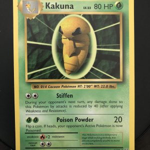 Pokemon – Kakuna (6108) – Evoluciones XY – Holo Inverso Pokemon – Kakuna (6108) – Evoluciones XY – Holo Inverso