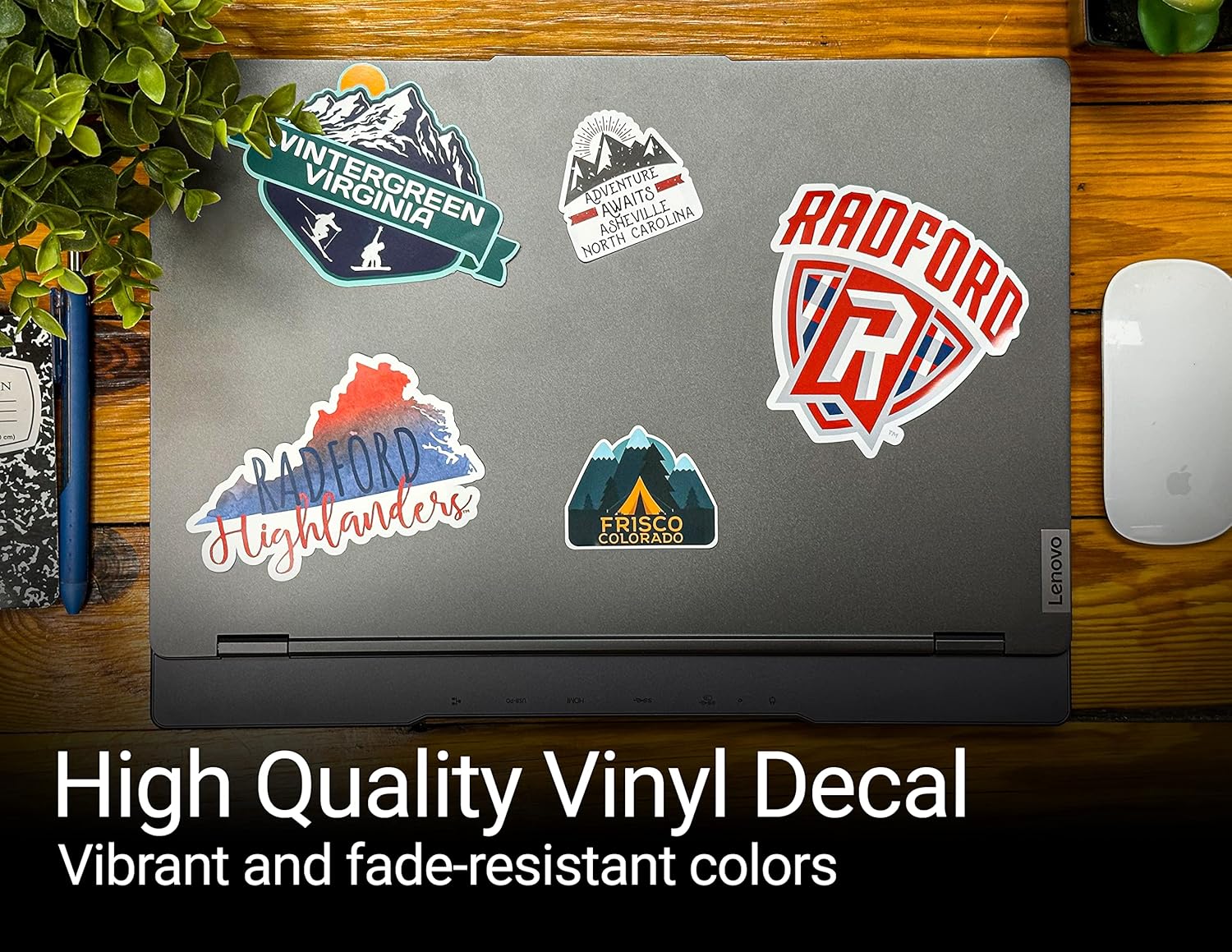 Blue Ridge Georgia Souvenir – Calcomanía de vinilo (4 pulgadas)