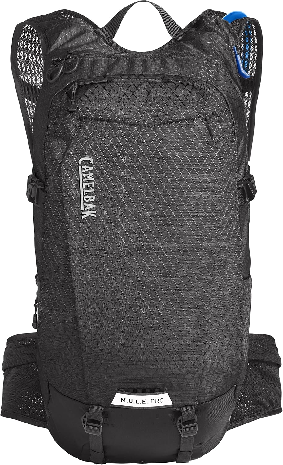CamelBak M.U.L.E. Pro 14 Mochila de hidratación para bicicleta, 100 onzas, tecnología de mapeo corporal