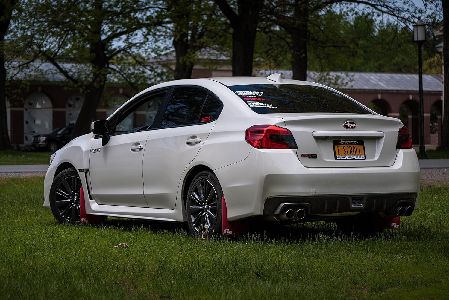 RokBlokz – Salpicaderas para Subaru WRX STI 2015 + – Varios colores disponibles – Incluye todas las herramientras para su instalación, Negro con