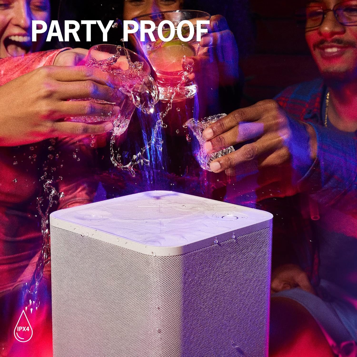 Ultimate Ears HYPERBOOM Altavoz Bluetooth portátil, altavoz inalámbrico con graves grandes, resistente al agua, IPX4, rango de 150 pies, duración de
