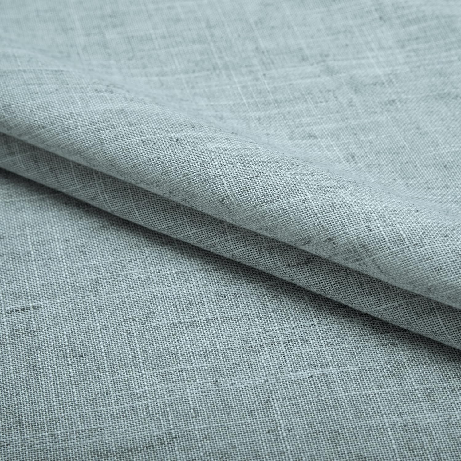 Cortinas cortas para ventanas pequeñas, con ojales, semiopacas, de algodón, texturizadas, de lino, medias cortinas para ventanas y dormitorios,