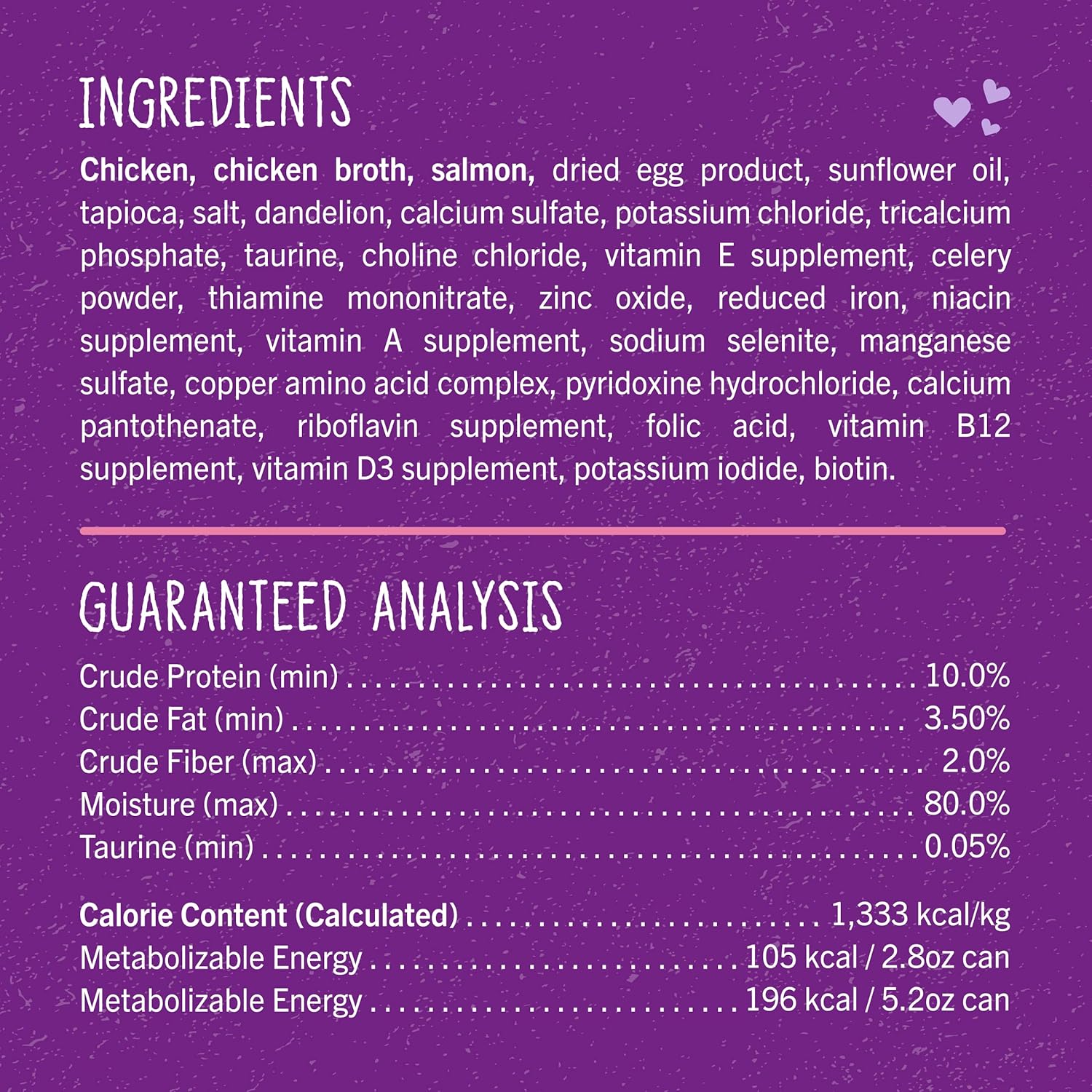 Stella & Chewy’s Carnivore Cravings Purrfect – Alimento húmedo para gatos sin granos, rico en proteínas, receta de pollo y salmón (latas de 5.2