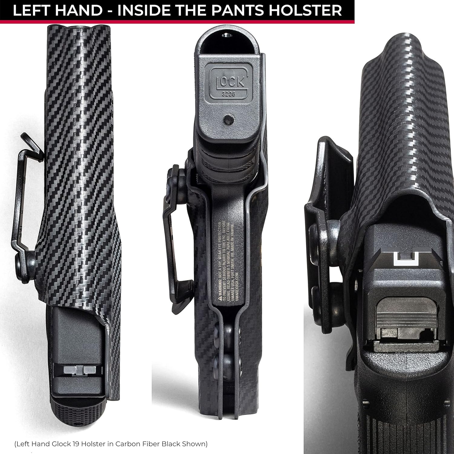 Rounded OpticsRMR Cut IWB KYDEX Holster fits Beretta APX Carry  Claw Compatible  ‘Posi-Click’ Retention  Custom Fit  Adj. Cant  100% US Made