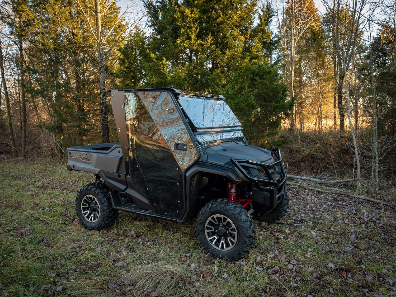 SuperATV – Techo tintado oscuro para Honda Pioneer 1000 2016+  Bloquea los rayos UV y el calor del sol  Policarbonato de 14 pulgadas de grosor  Uso