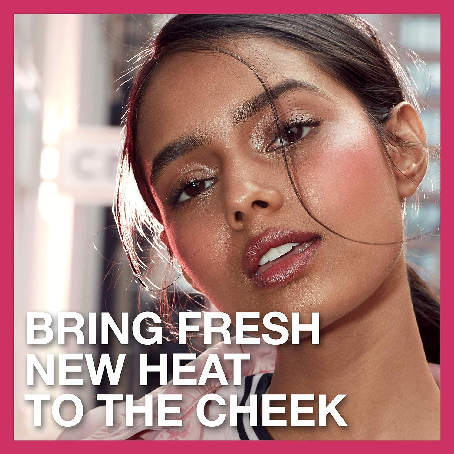 Maybelline Cheek Heat Gel-Cream Blush Makeup, lightweight, Breathable Feel, Sheer Flush Of Color, Natural-Looking, Dewy Finish, Oil-Free, Rose