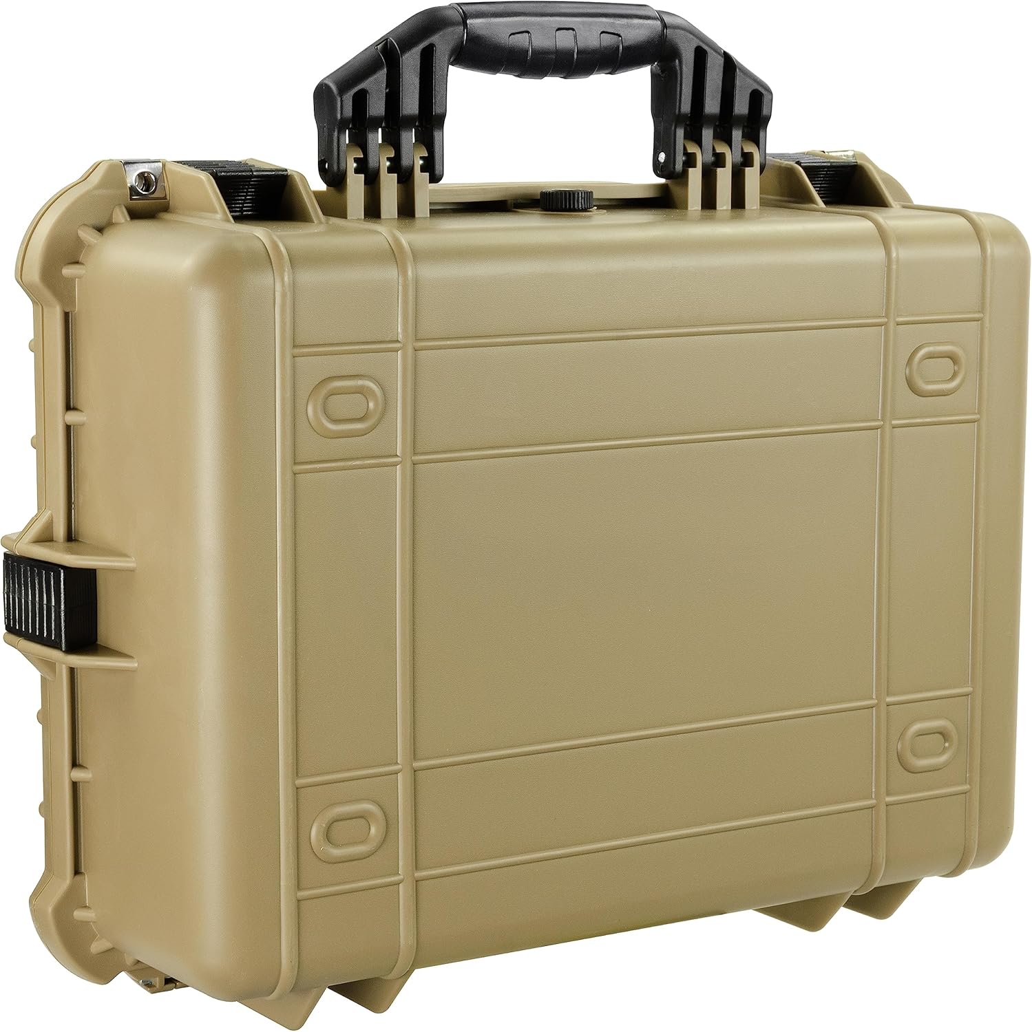 Bushnell Funda rígida impermeable grande de 20 pulgadas para binoculares, óptica, equipos, a prueba de golpes y listo para la TSA (bronceado)