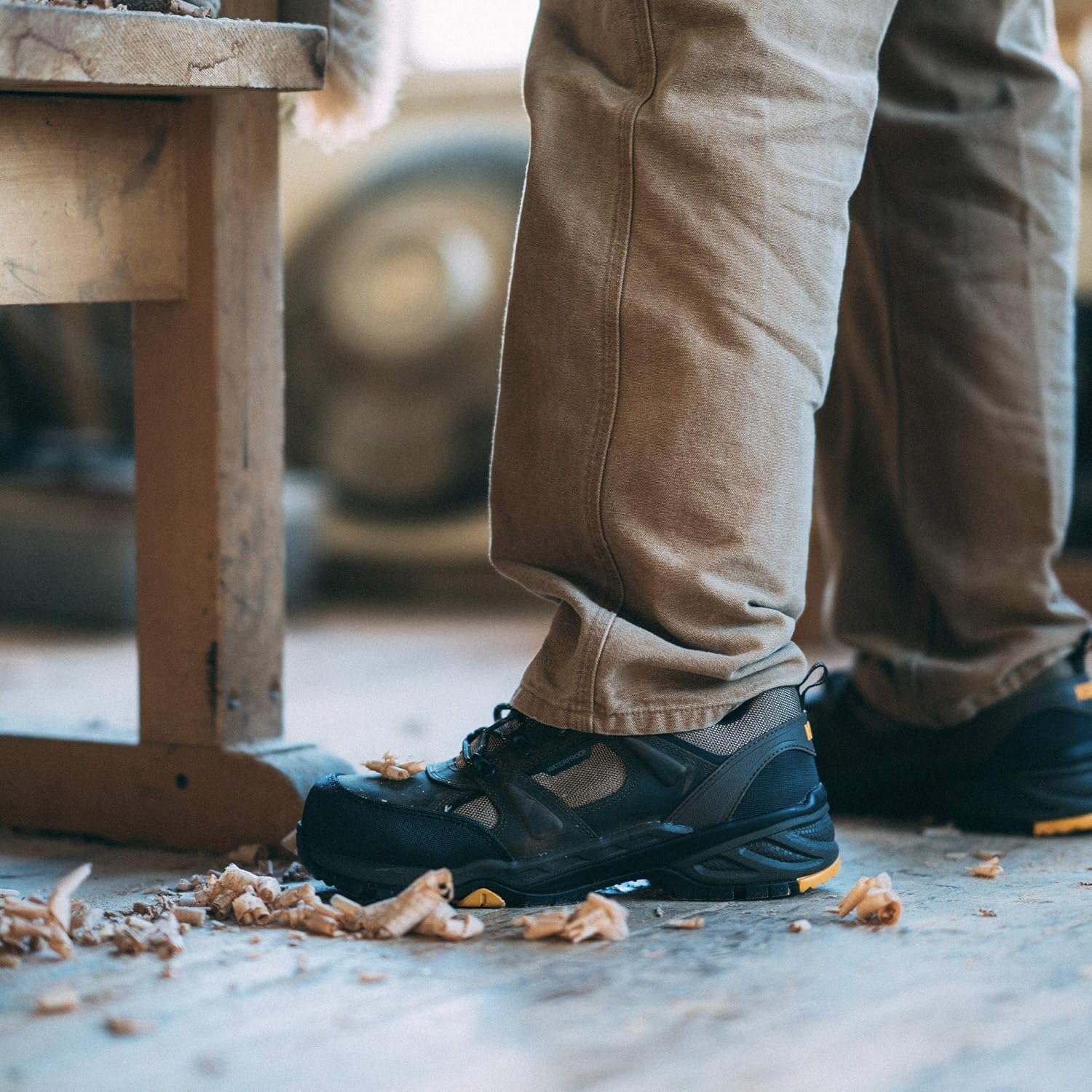 Kodiak Rapid Compuesto Toe Botas de trabajo impermeables para hombre