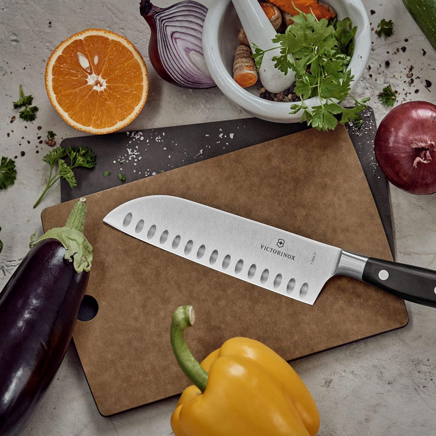 Victorinox 7.4110 Rectangular Wood Wooden Kitchen Table for Cutting Chopping Board  Rectangular, Bread, Fish and Seafood Products, Fruits and