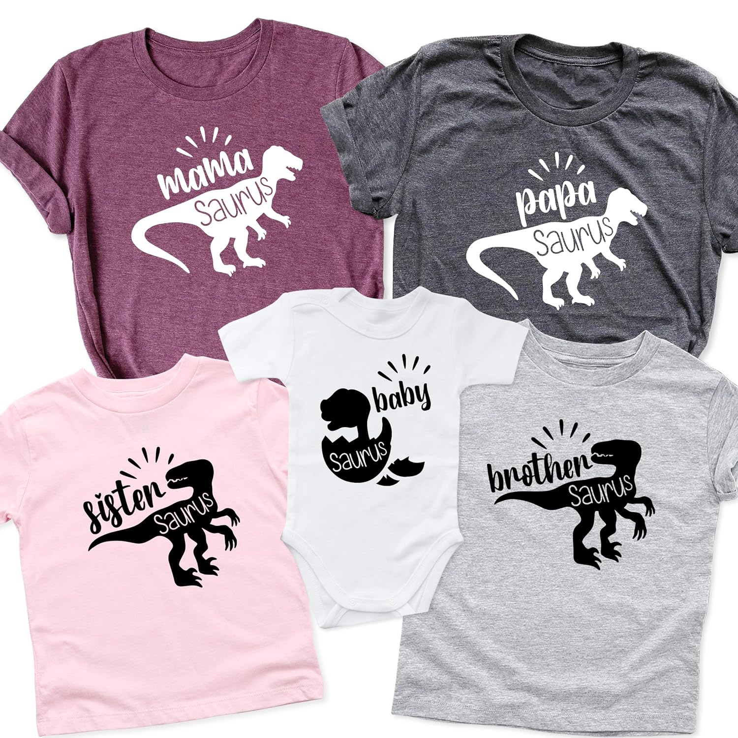 Sister Saurus Shirt, Brother Saurus Shirt, Funny Kids Dinosaur T-Shirts, Youth Sistersaurus Shirt, Brothersaurus Shirt, New Sister Shirt, New