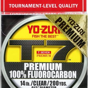 Yo-Zuri T7-14LB-CL-200YD T-7 Fluorocarbono Premium 14Lb 200Yd, Transparente Yo-Zuri T7-14LB-CL-200YD T-7 Fluorocarbono Premium 14Lb 200Yd, Transparente