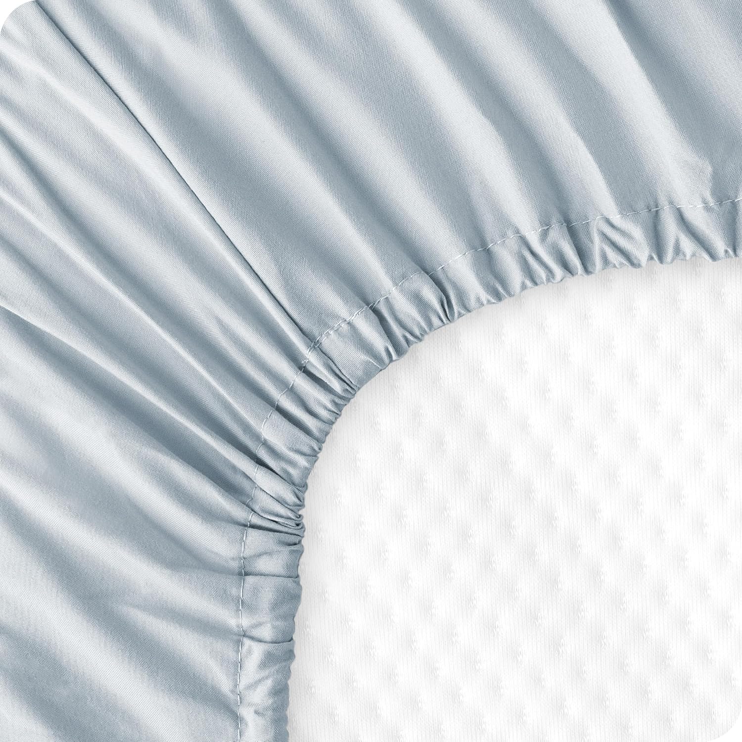 Bare Home Paquete de 3 sábanas bajeras para cuna, microfibra ultrasuave 1800 de primera calidad, transpirable, sábana de bebé, para niños y niñas,