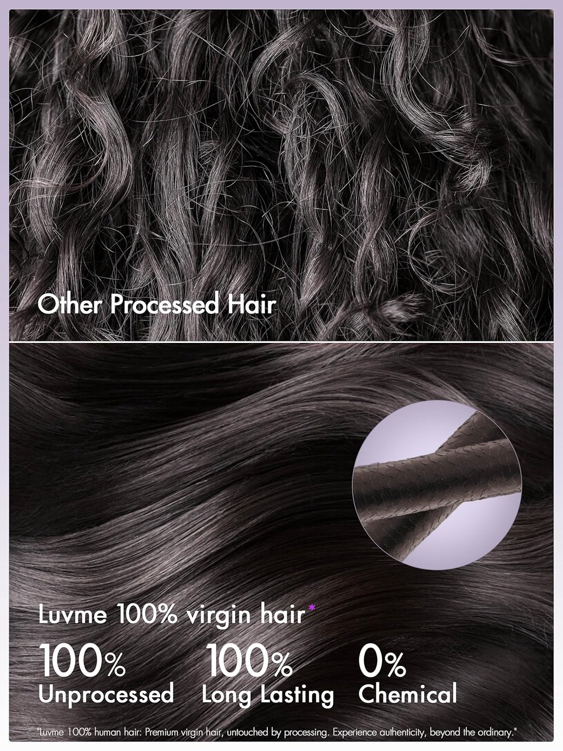 LUVME HAIR Pelucas de cabello humano con encaje frontal de 16 pulgadas, imperceptible 5 x 5 HD, con cierre de encaje HD, nudos blanqueados, sin