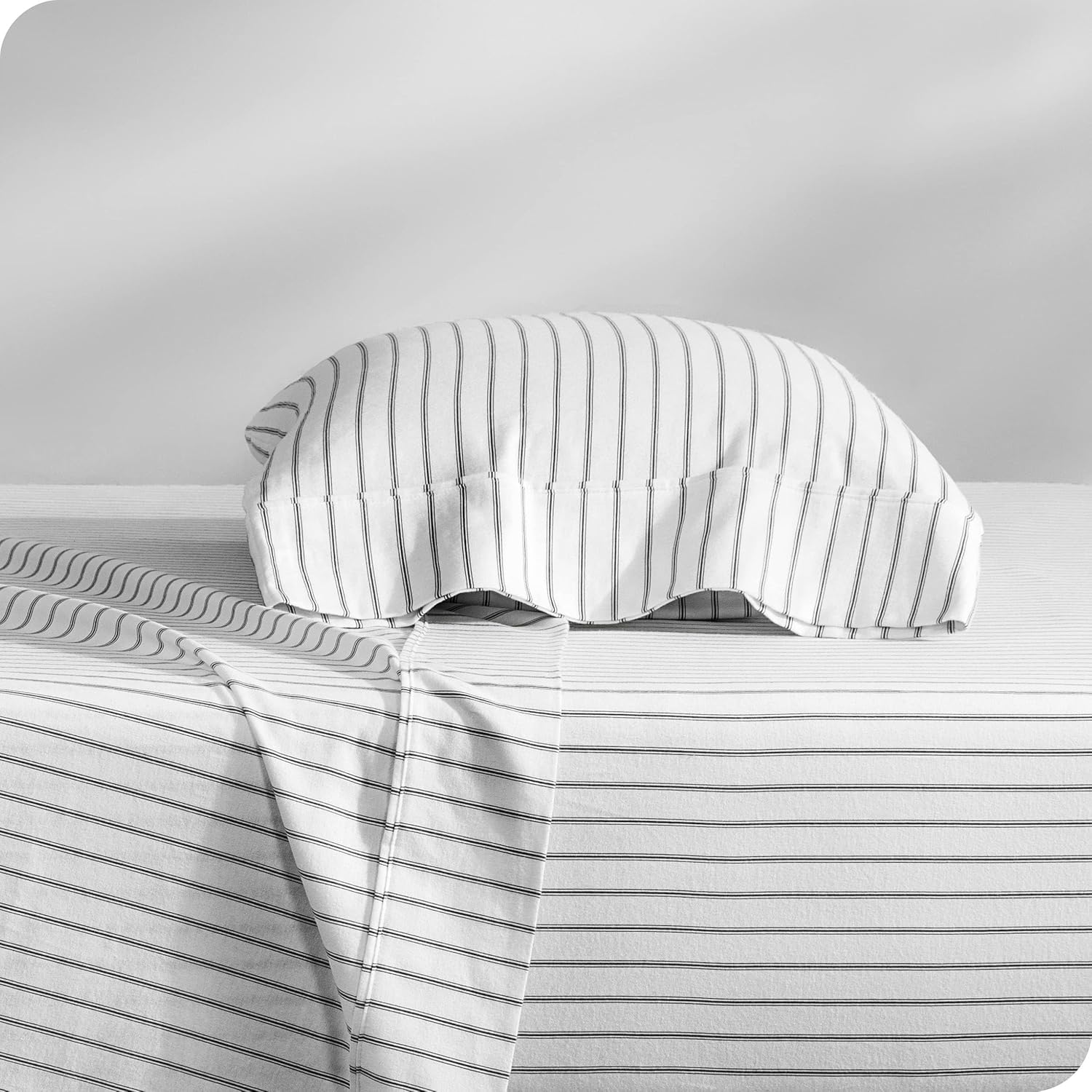 Bare Home – Juego de sábanas de franela de doble cepillado para mayor suavidad y comodidad, 100% algodón, aterciopelado, suave, pesado, bolsillo