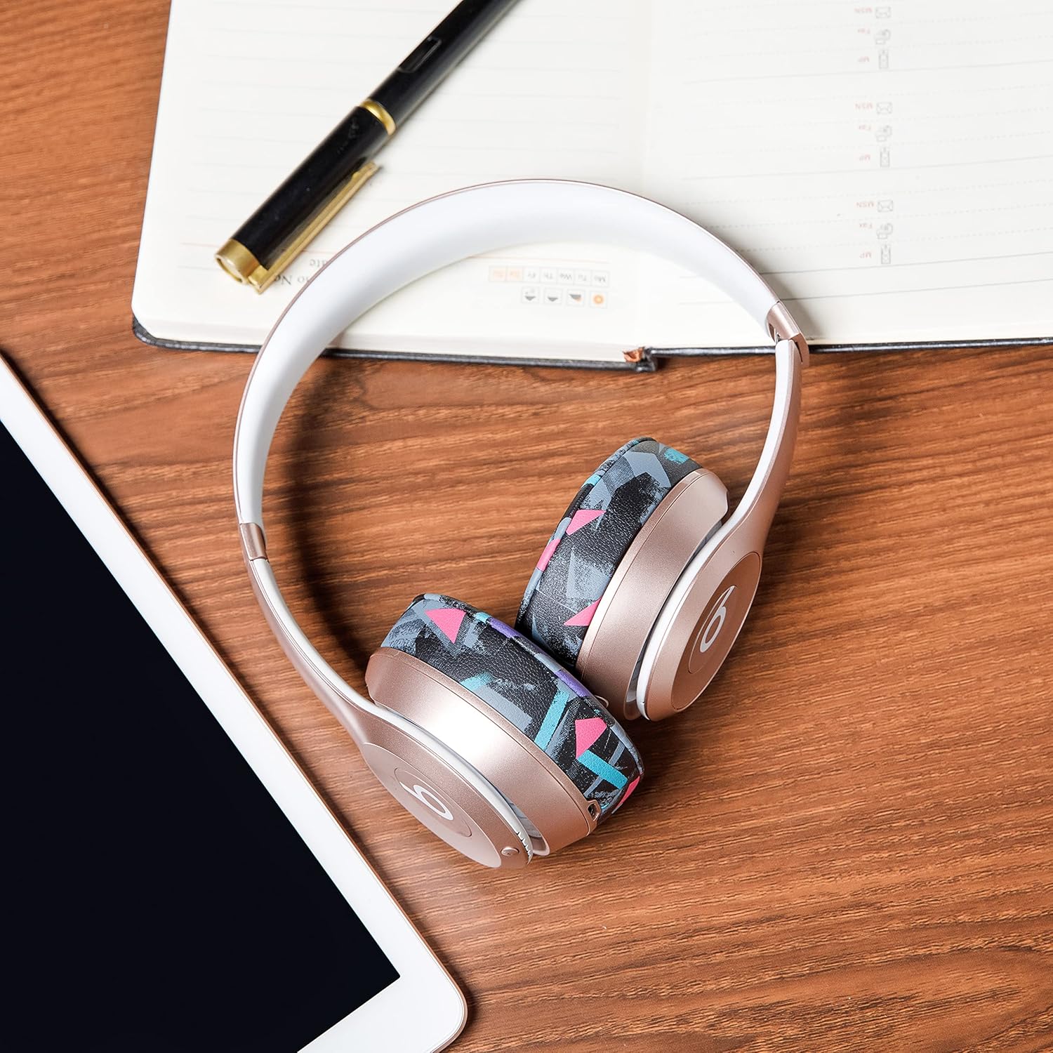 WC Wicked Cojines, almohadillas extra gruesas de repuesto para Beats Solo 2 y 3 de Wicked Cojines, almohadillas para los auriculares inalámbricos