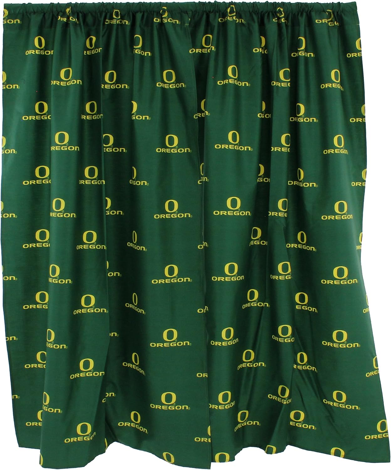 College Covers Everything Comfy Oregon Ducks – Juego de paneles de cortina, 2 paneles, 2 alzapaños a juego, 42 pulgadas de ancho por 84 pulgadas de