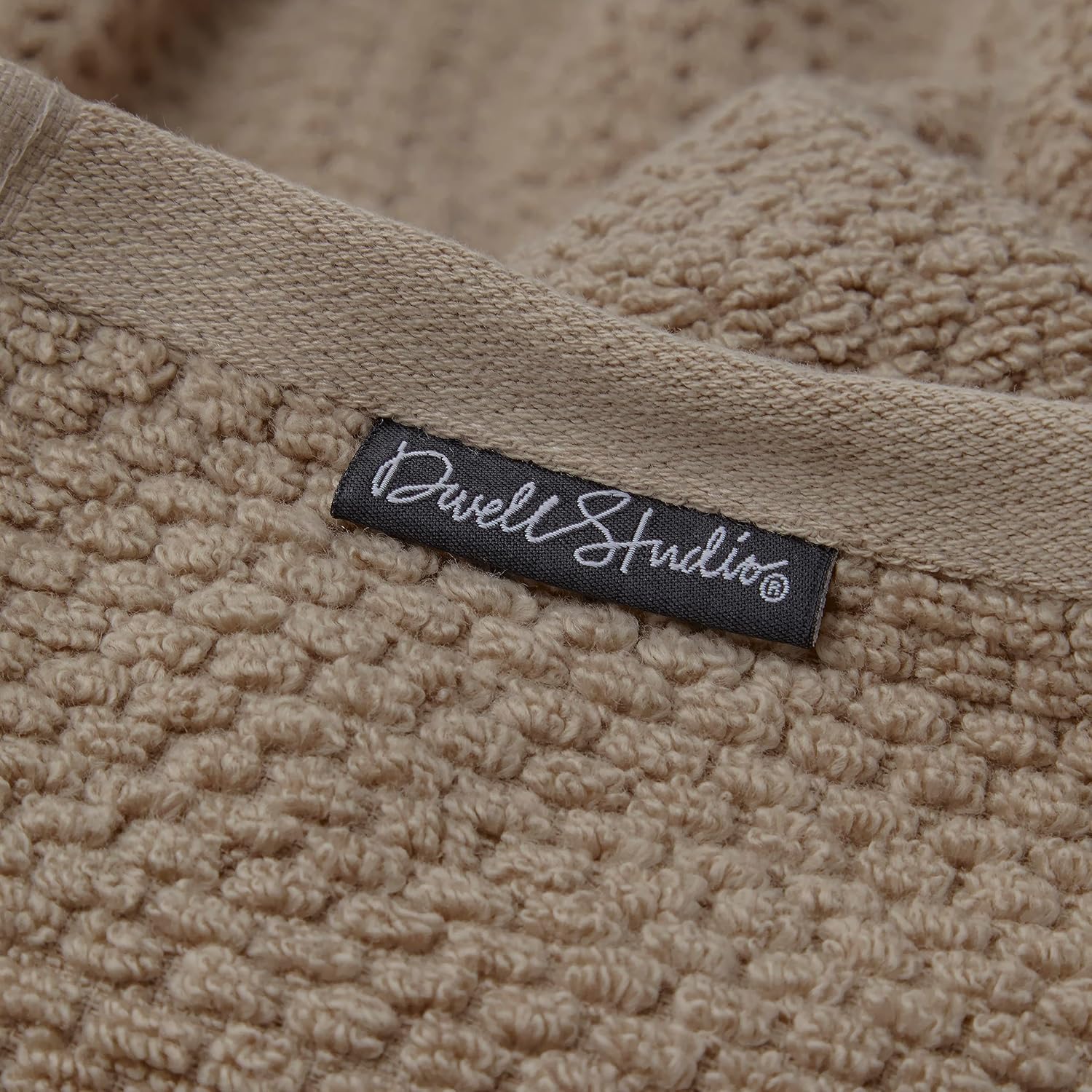 Dwell Studio Wicker Park – Juego de 6 toallas de 100 % algodón ultra suave, 2 toallas de baño, 2 toallas de mano, 2 toallas pequeñas, algodón de
