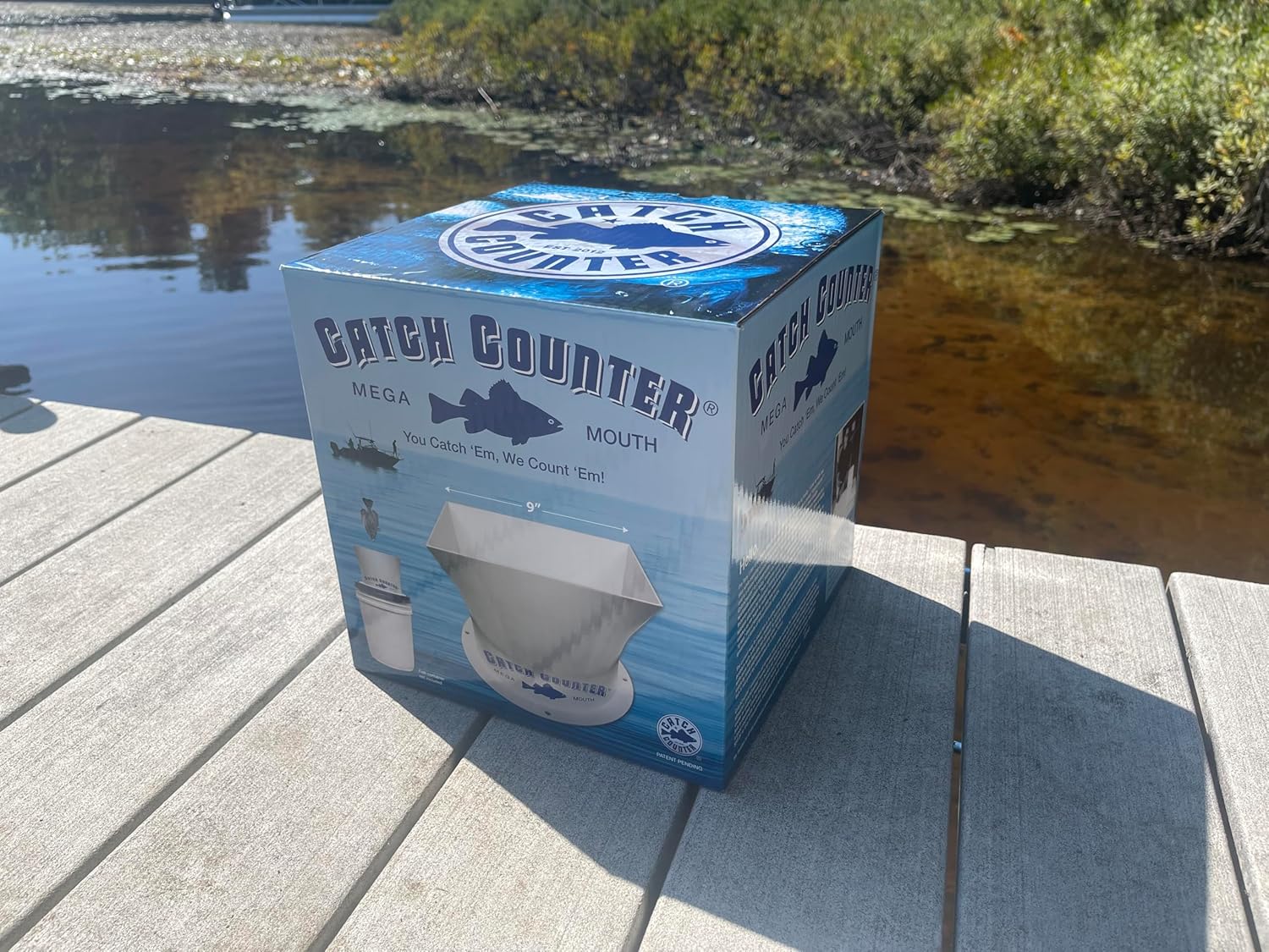 CatchCounter – Contador de captura de peces, boca mega para peces de pan a grandes crappies – Cualquier pez que se ajuste