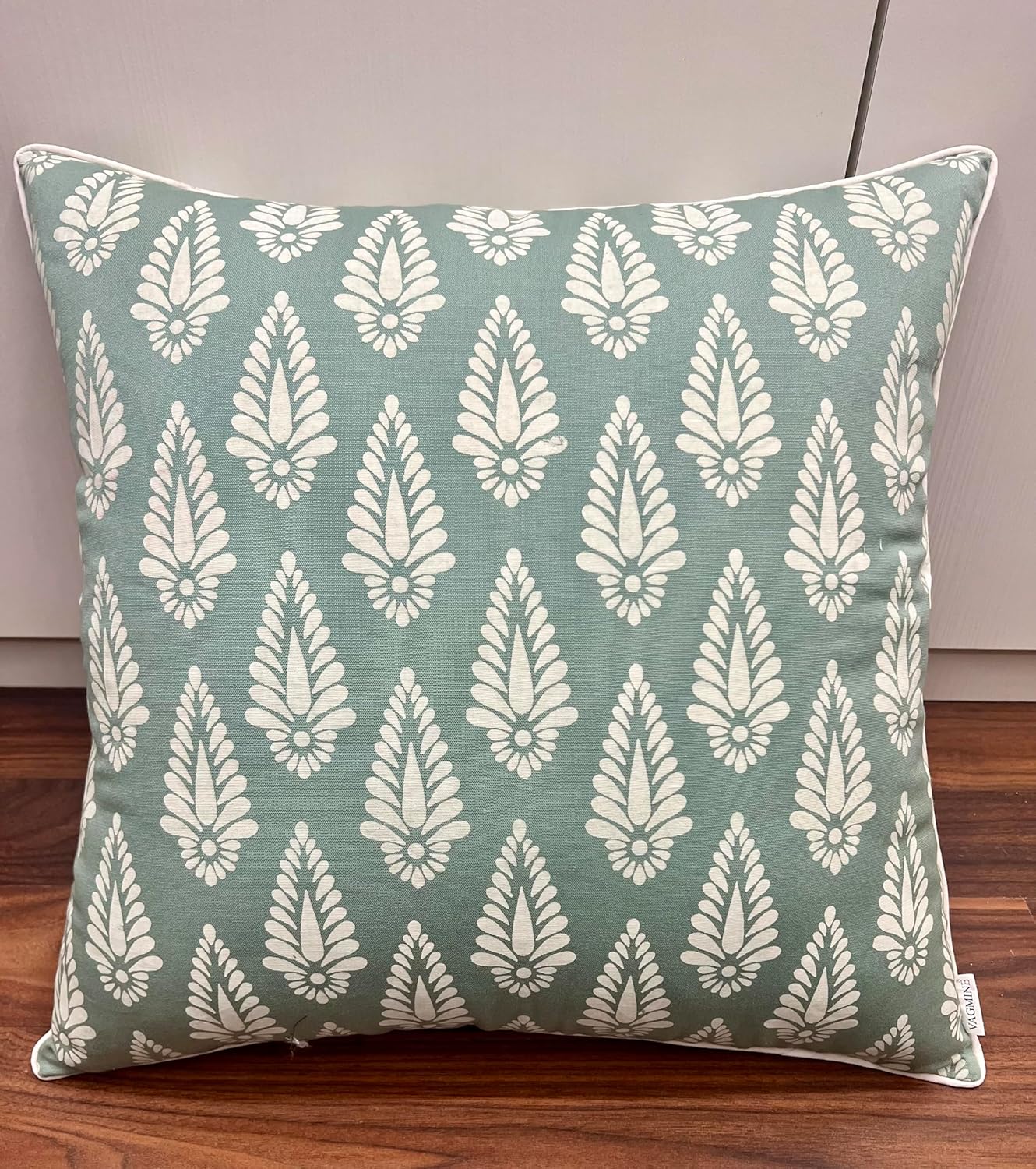 VAGMINE Funda de almohada decorativa cuadrada con estampado de bloques, sofá, silla, sofá, sala de estar, dormitorio, decoración del hogar de
