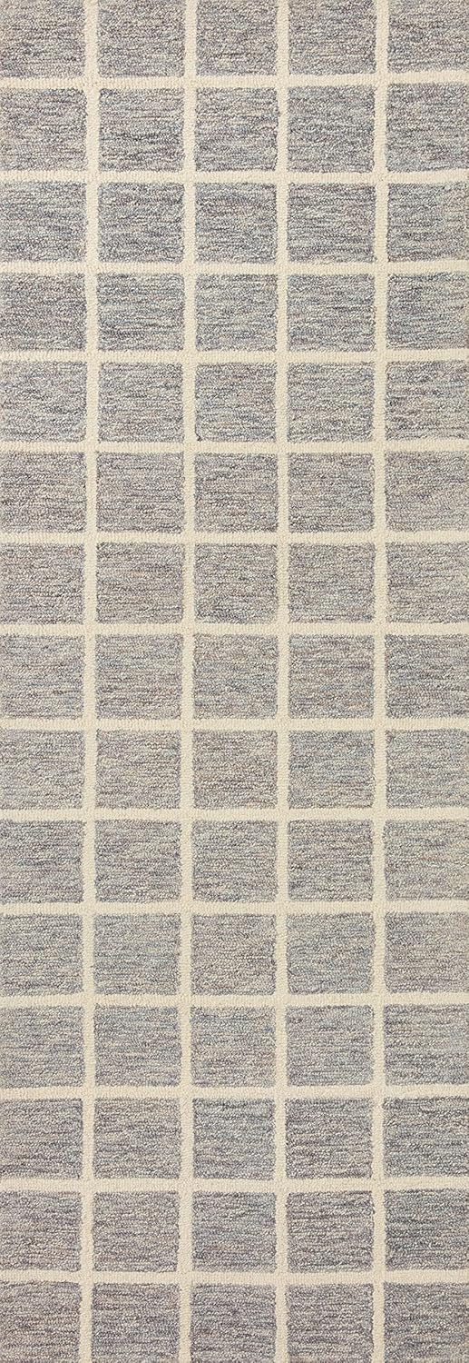 Chris Loves Julia x Loloi Polly Collection POL-05 – Alfombra decorativa color pizarramarfil de 2 pies 3 pulgadas x 3 pies 9 pulgadas
