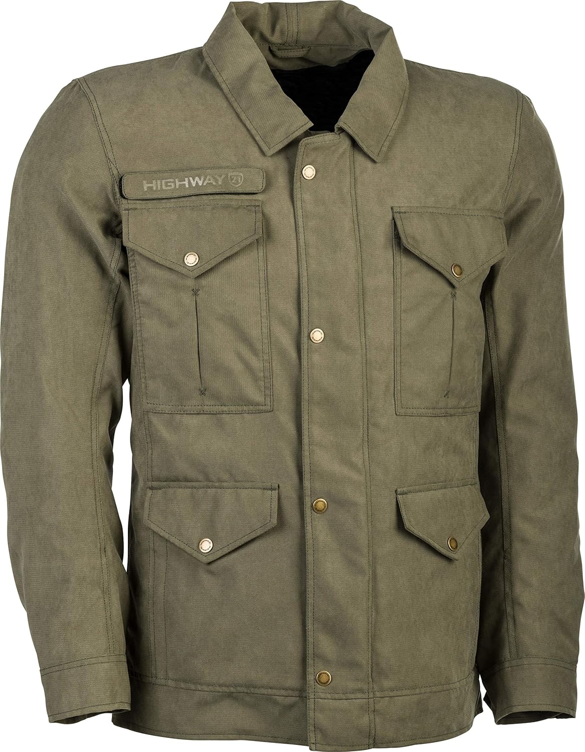 HIGHWAY 21 Winchester – Chaqueta para hombre, equipo de motocicleta de calle, ropa de equitación resistente, carcasa exterior de poliéster y nailon