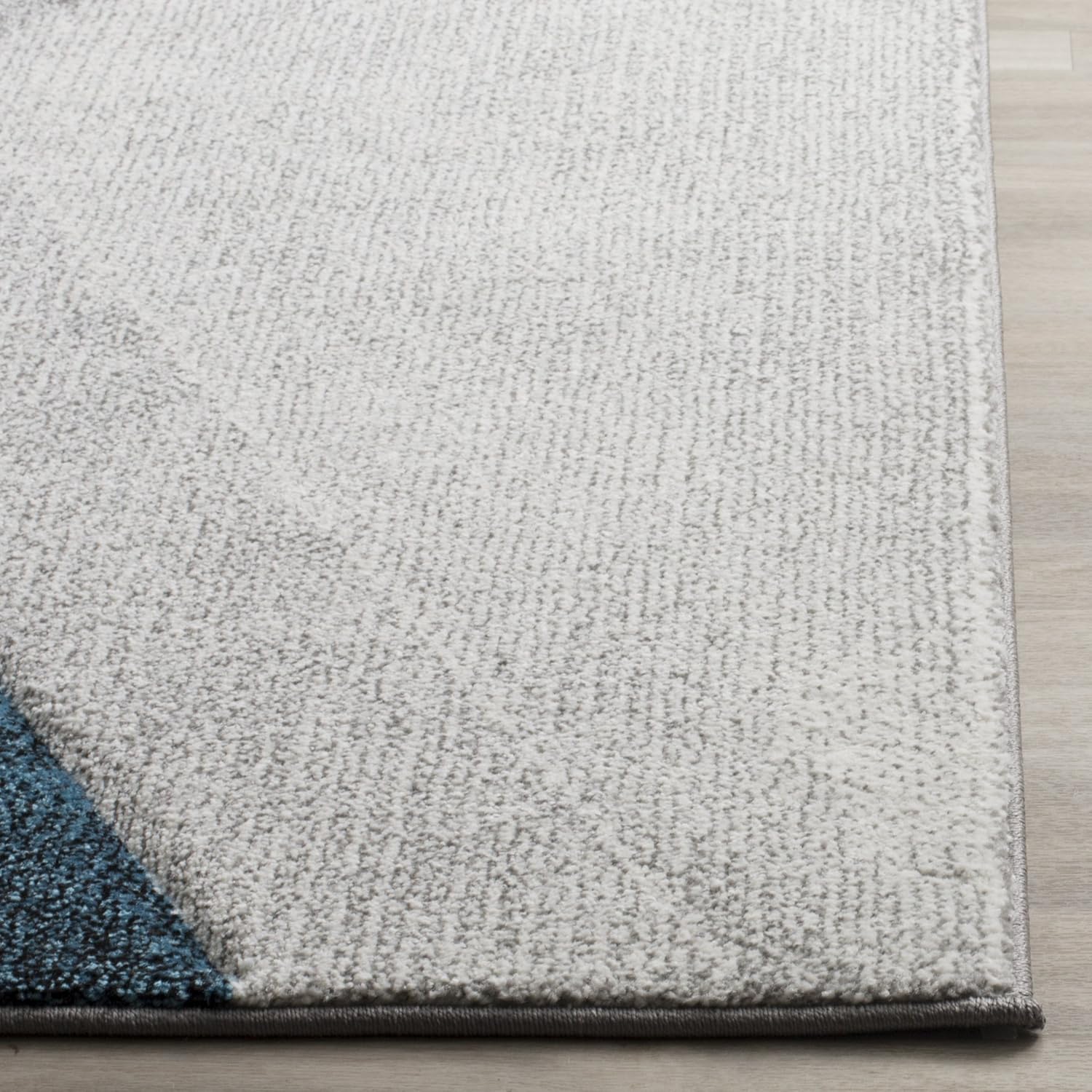 SAFAVIEH Hollywood Collection – Alfombra cuadrada de 4 pies, diseño moderno de mediados de siglo, no desprende pelusa y de fácil cuidado, ideal para
