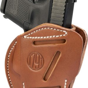 1791 GunLeather 3-Way Glock 26 Holster – OWB CCW Holster Ambidextrous – Right or Left Handed Leather Gun Holster – Fits Glock 25, 26, 27, 29, 30, 1791 GunLeather 3-Way Glock 26 Holster – OWB CCW Holster Ambidextrous – Right or Left Handed Leather Gun Holster – Fits Glock 25, 26, 27, 29, 30,