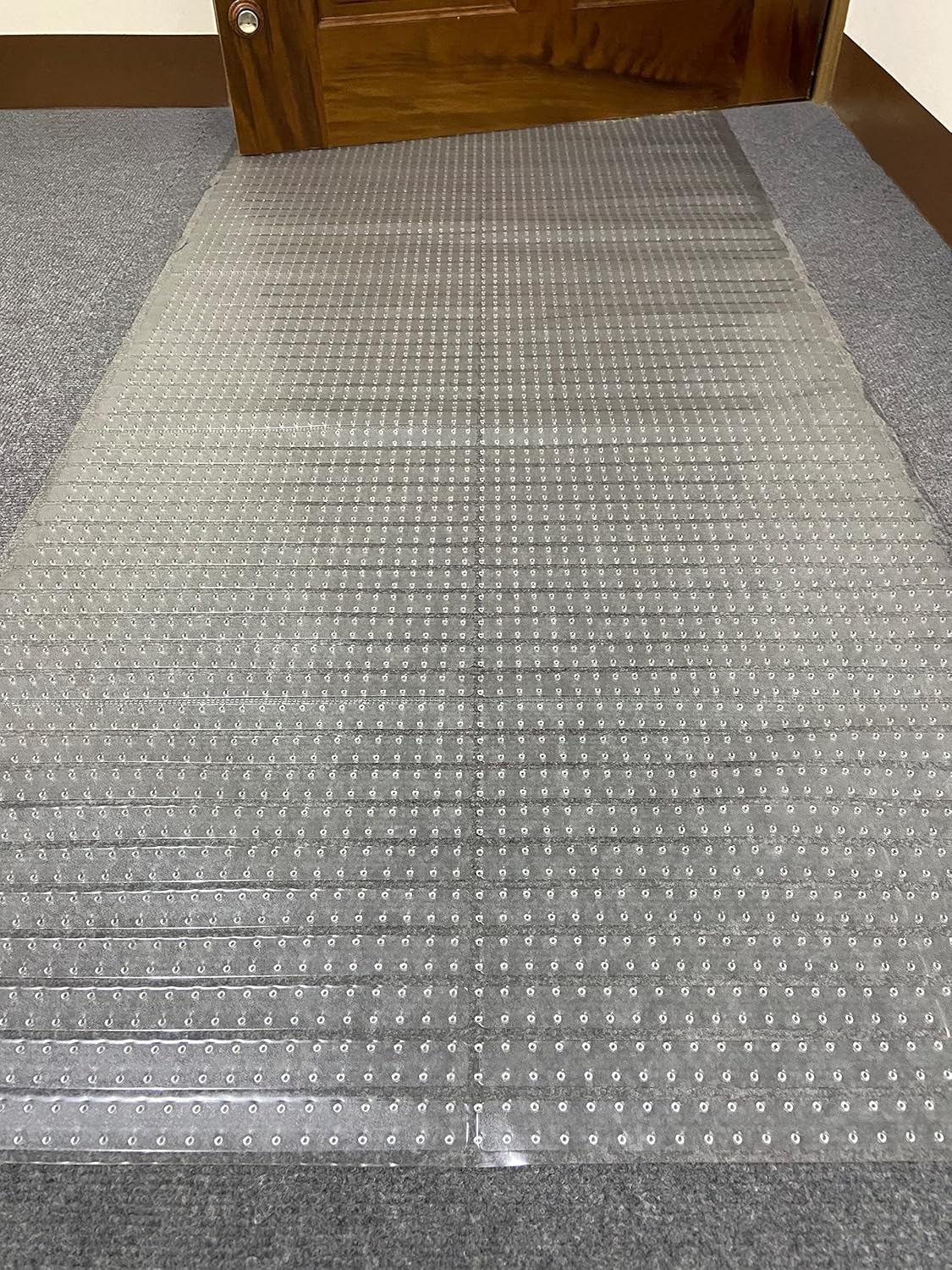 Floor Protector Collection – Alfombra protectora para interiores, impermeable, antideslizante, con diseño transparente, para pasillo, entrada,