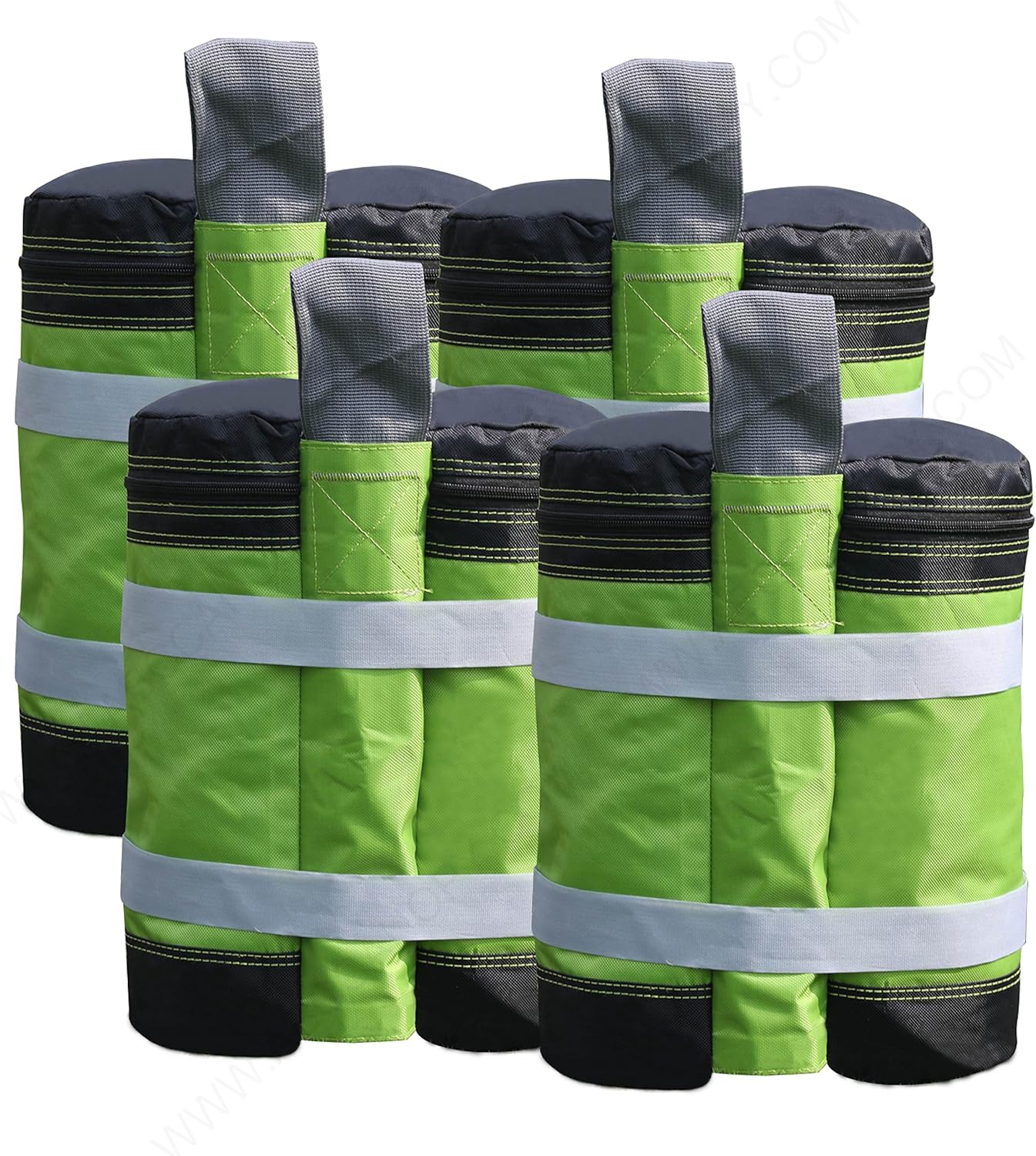 Abccanopy juego de 4 bolsas pesadas para armado de refugio instantáneo de calidad superior y de alta resistencia, de 55 lb cada una, en más de 20