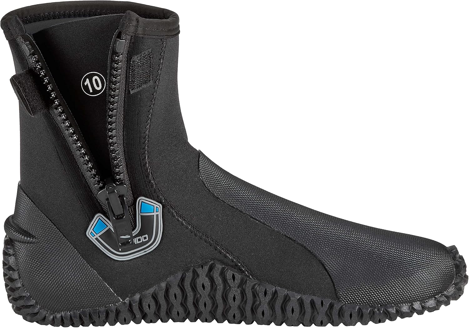 Phantom Aquatics Rapido Boutique Collection Wise – Botas de buceo de neopreno con cremallera, botas de buceo, esnórquel y surf, botas de suela de