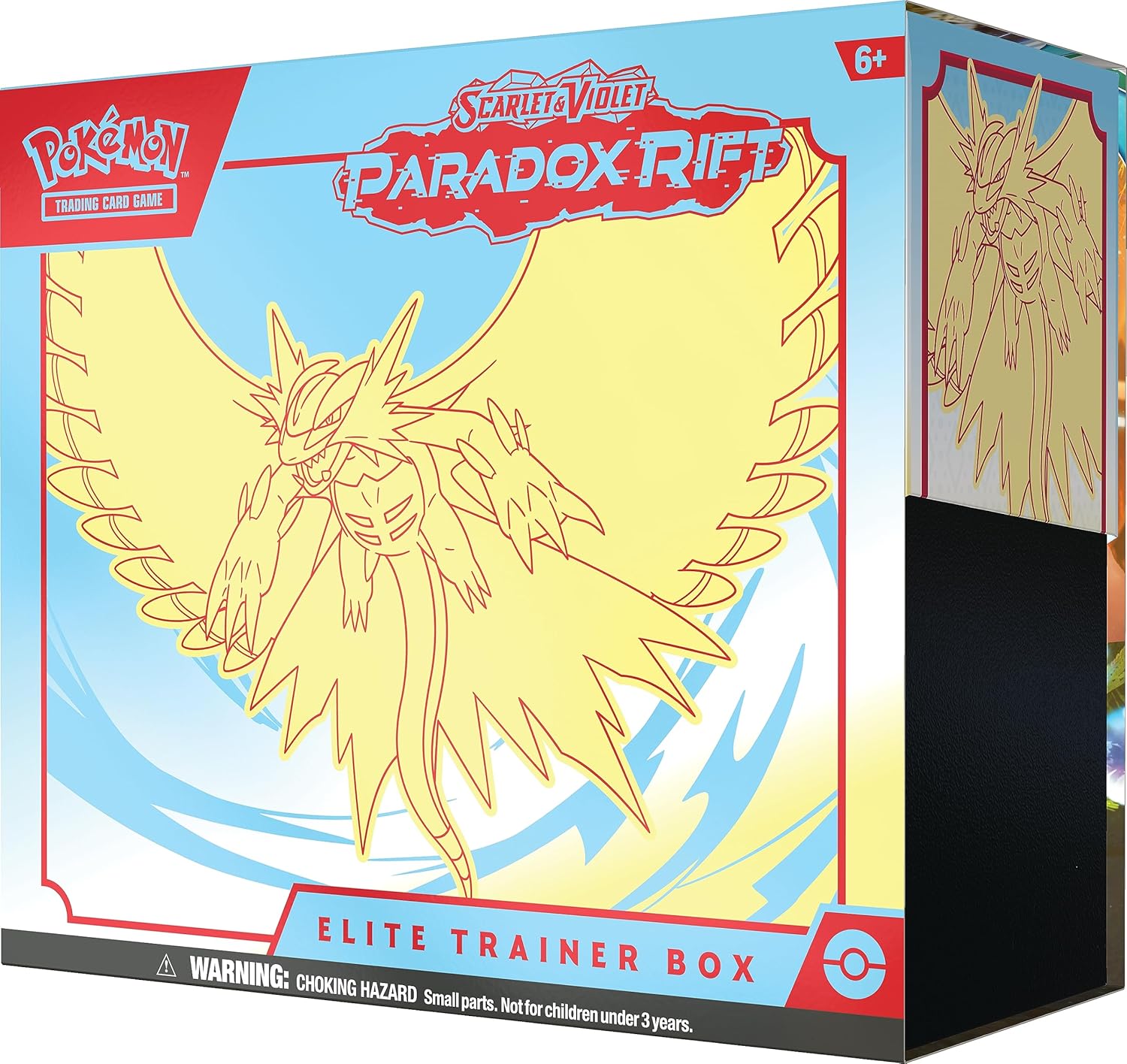 POKEMON TCG Scarlet and Violet Paradox RIFT Elite Trainer Box – Roaring Moon