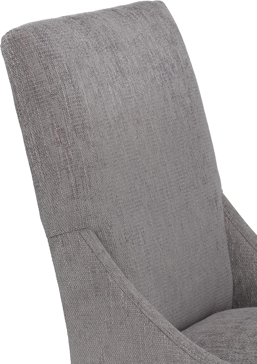 Marie Collection – Juego de 2 sillas de comedor tapizadas modernas, muebles de cocina de lujo con elegante acento de cabeza de clavo, 27.5 pulgadas