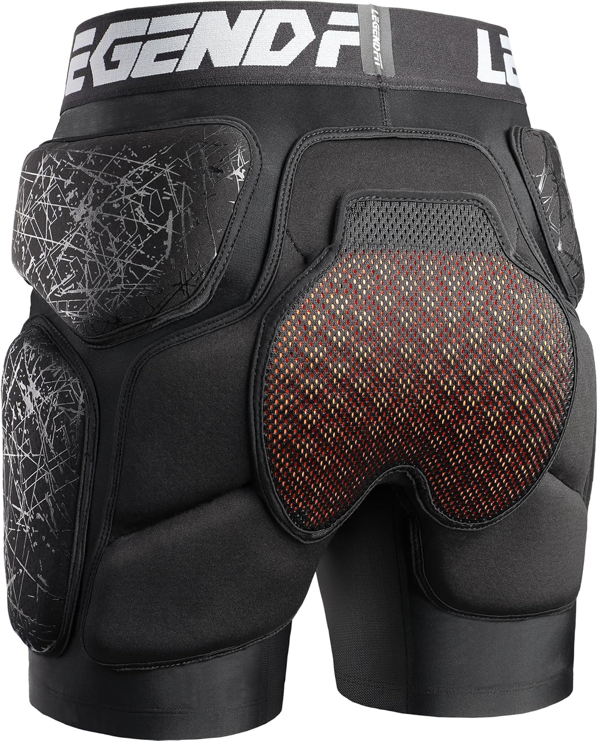Pantalones cortos protectores acolchados de impacto para snowboard, esquí, patinaje sobre hielo, patineta, cadera, trasero, coxis, equipo para