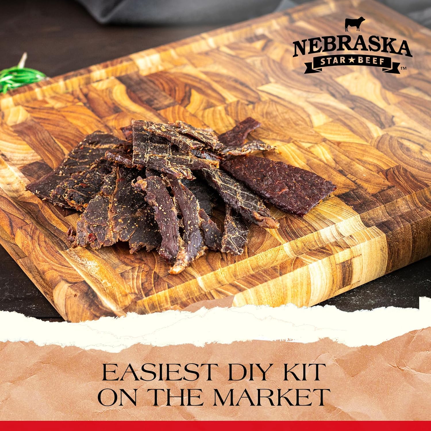 Lucky Beef Jerky – Kit de condimentos dulces y picantes, una mezcla de teriyaki y azúcar morena con un chorrito de pimiento rojo picante (6)