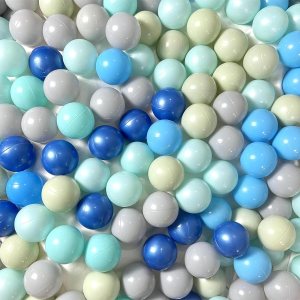 YUFER Pelotas para pozo de pelotas Grey&Bule 1000 YUFER Pelotas para pozo de pelotas Grey&Bule 1000