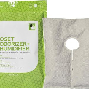 Desodorizador y deshumidificador de armario con carbón de bambú natural (4.59 oz) Desodorizador y deshumidificador de armario con carbón de bambú natural (4.59 oz)