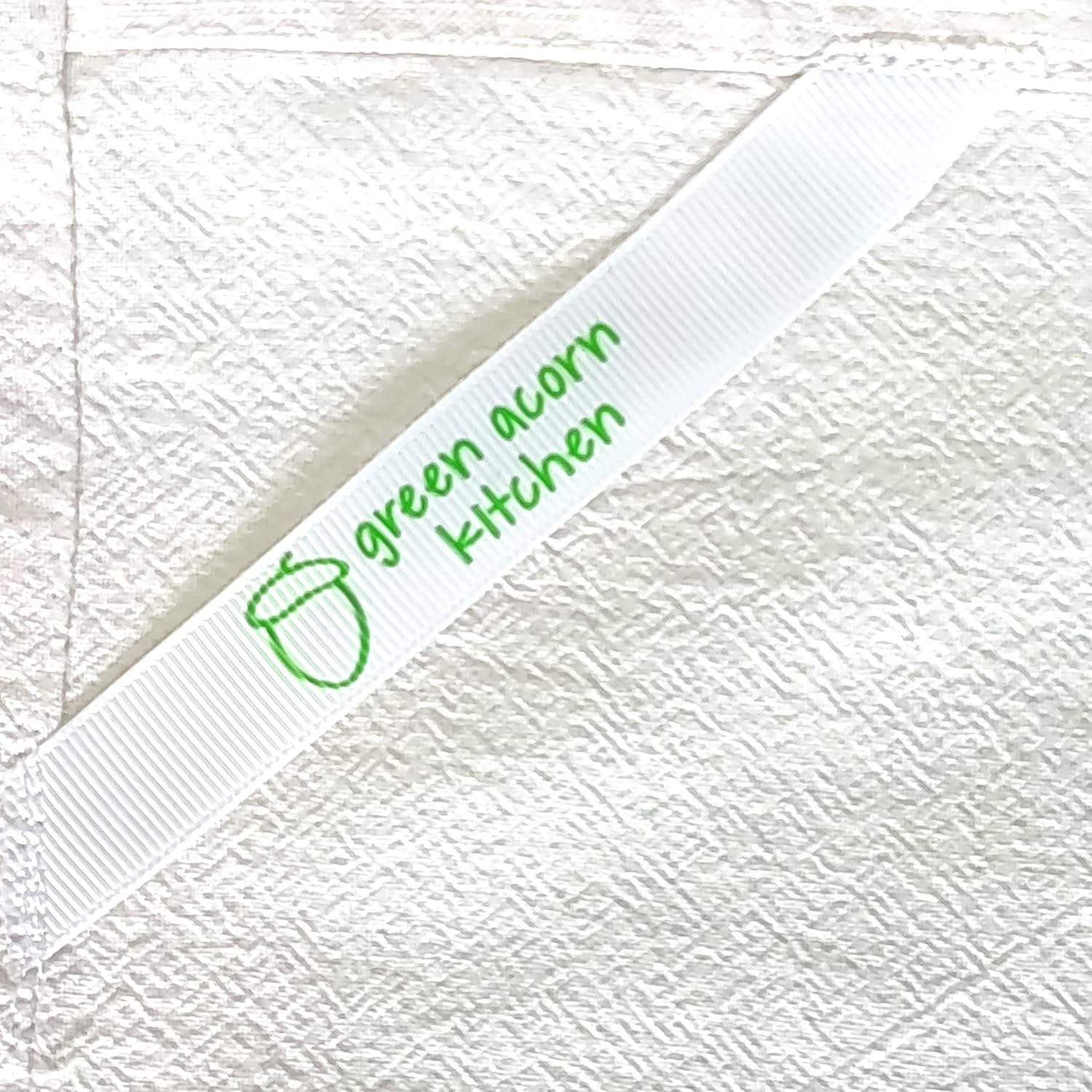 Embroidered Flour Sack Towel – Vintage Pyrex Pattern – Pyrex Eyes – 26 inch x 26 inch – Kitchen Dish Towel – Handmade by Green Acorn Kitchen