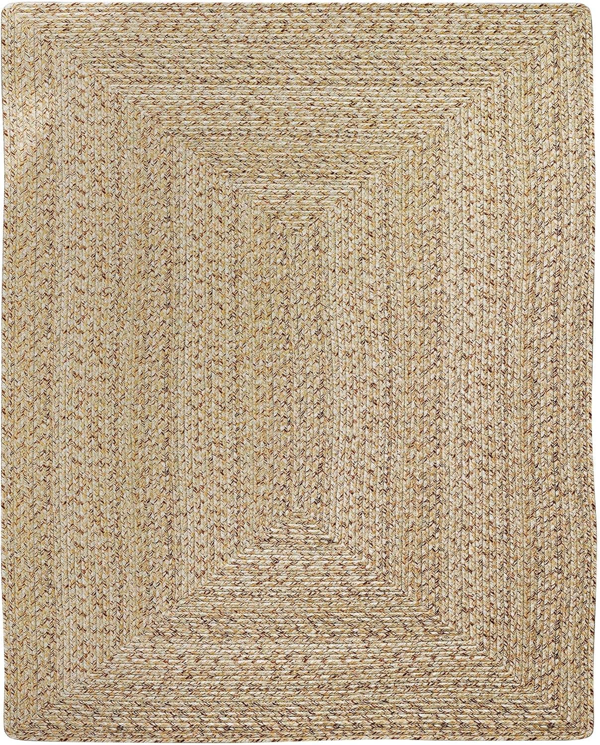 BELLEZE Alfombra moderna de color liso para interiores y exteriores, alfombra decorativa para patio, sala de estar o cocina, estilo bohemio de lujo